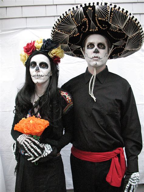 Day Of The Dead Couple Costume Idea Mexican Nz