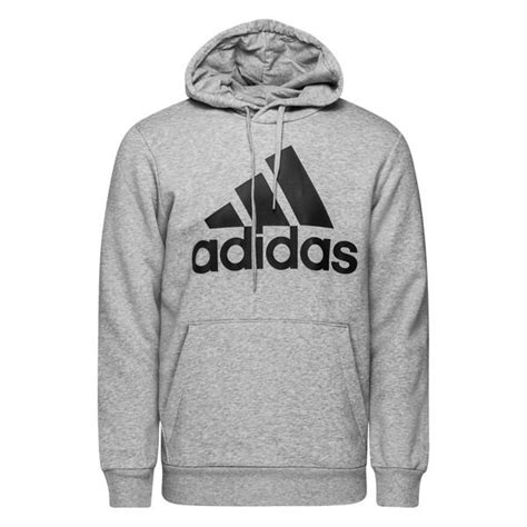 adidas hoodie big logo fleece medium grey heatherblack wwwunisportstorecom