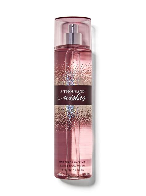 bath and body works a thousand wishes body mist perfumes aqua