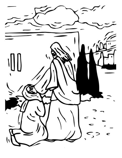 bible coloring pages teach  kids  coloring