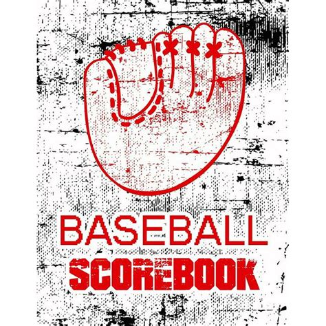 baseball scorebook baseball scorecard  pages baseball score sheet