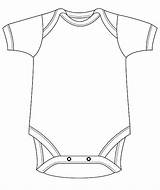 Baby Bodysuit Vector Grow Infant Outline Template Clip Illustrations Suit Clothes Istockphoto Videos Unisex Choose Board Textile sketch template