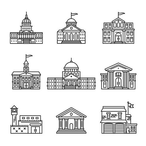 university campus illustrations royalty free vector