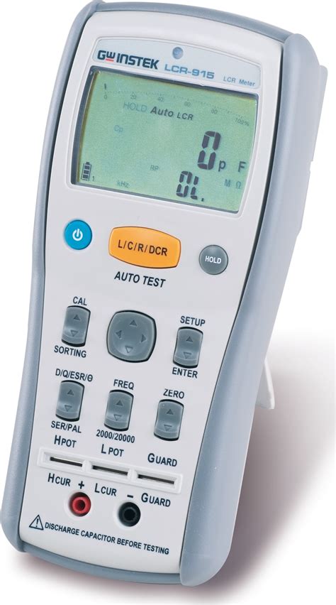 instek lcr  lcr meters type hand held max test frequency  khz techedu