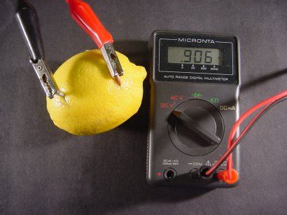 lemon battery science project ideas