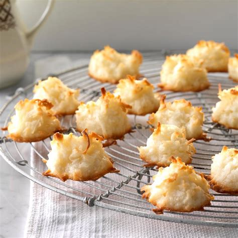 place coconut macaroons recipe taste  home