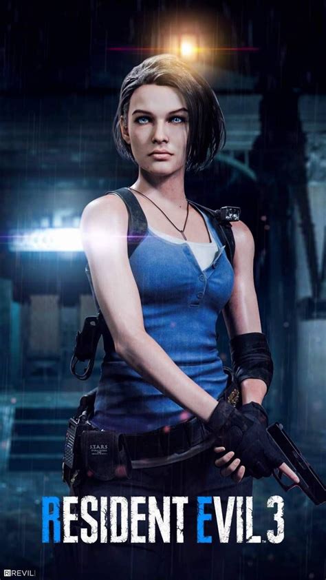 75 Jill Valentine Re3 Remake Art Resident Evil Resident Evil Alice
