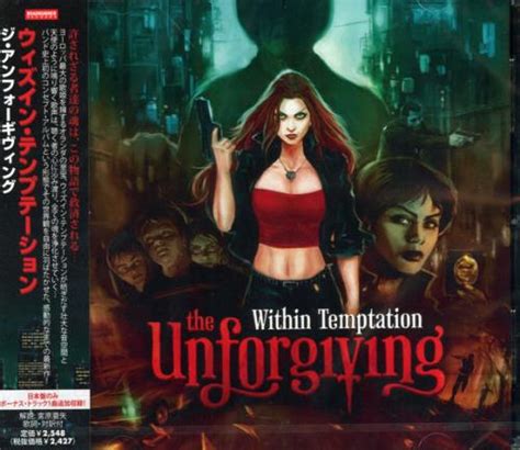 within temptation the unforgiving japanese cd album cdlp