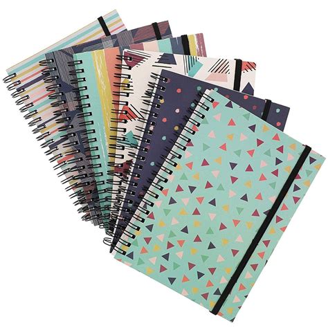 pack college ruled spiral notebooks writing note book schools