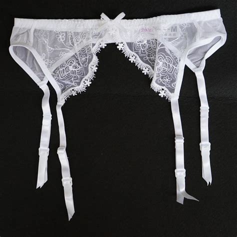 sexy garters female lace gauze bow decoration sexy garter belts for
