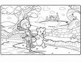Coloring Pages Bear Goldie Tomorrowland Forces Miles Evil Star Vs sketch template