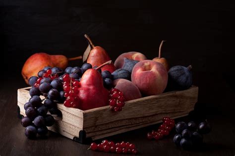 premium photo fresh organic fruits