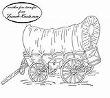 Wagon Coloring sketch template