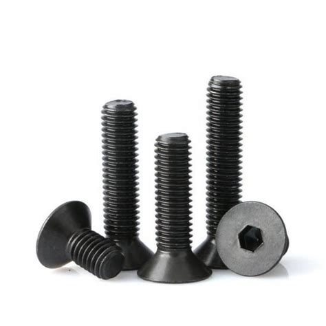 Left Thread Cap Screws Alloy Steel Hex Socket Flat Head