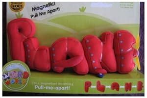 amazoncom wordworld magnetic plush toy words pull  pbs show