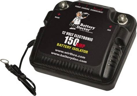 battery doctor  volt battery isolator  msc industrial supply