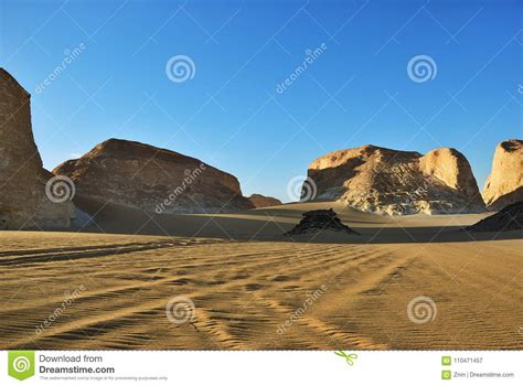 Sahara Desert Akabat Egypt Stock Image Image Of Tower