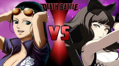 nico robin vs blake belladonna death battle fanon wiki fandom powered by wikia