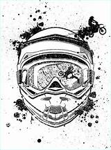 Casque Motocross Paintingvalley пошук sketch template