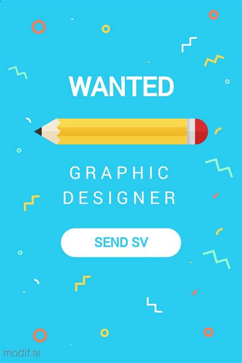 Wanted Graphic Designer Pinterest Pin Mediamodifier