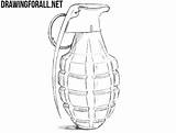 Grenade Drawingforall Stepan Ayvazyan sketch template
