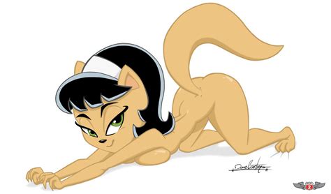rule 34 anthro ass ass up black hair breasts claws