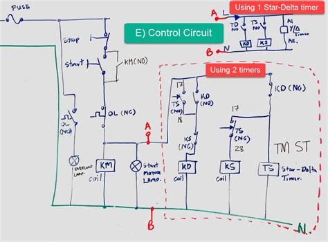 star delta starter control circuit diagram explanation dh nx wiring diagram