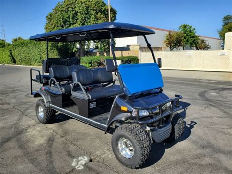 lsv evolution lifted golf cart forester  passenger seat limo street