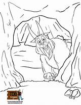 Cave Coloring Pages Getcolorings Color Hodag Fun Kids sketch template