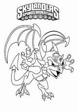 Cynder Coloring Getdrawings Pages sketch template