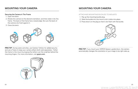 gopro hero session user manual page