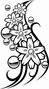 Coloring Pages Flower Tattoo Graffiti Printable Adults Colouring Adult Girls Flowers Name Sheets Border Color Clipart Bouquet Coloring4free Maori Balls sketch template