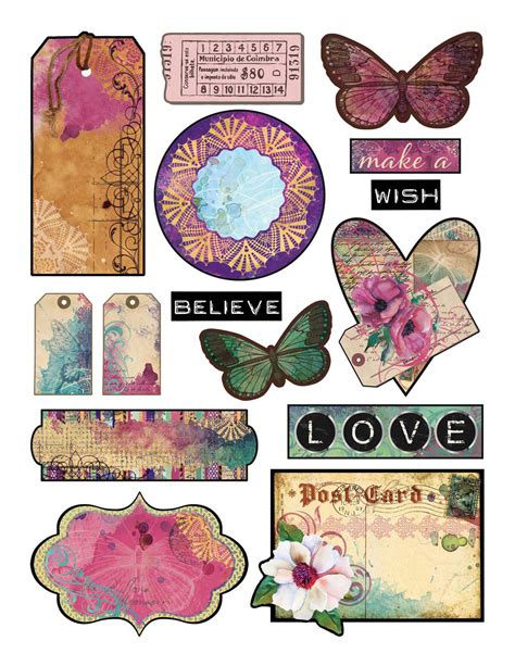 pin  linda sutton  tags  stickers scrapbook stickers printable