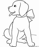 Pages Coloring Cute Dog Kids Printable Getcolorings Animal sketch template