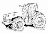 Traktor Traktoren sketch template