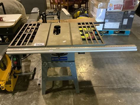 king canada  table  model kc tc  auctions