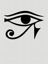 Ojo Horus Anubis Egipcios Egipcio Tatuaje Ra Oeil Egipto Egyptian Suerte Mathiasz égyptien Symbol Proteccion Amuleto Camiseta Egypte Simbolo Tatouages sketch template