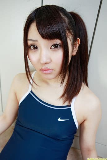 yoshiko suenaga japanese cute idol sexy swimming sport dress in cloth