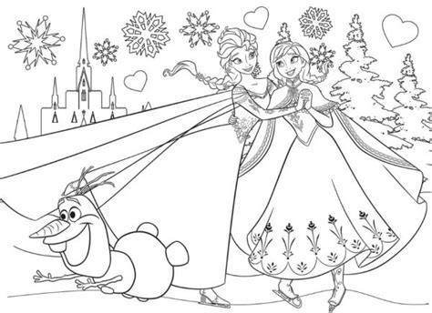 frozen  coloring pages printable visual arts ideas