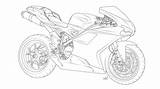 Ducati Line Lineart Evo Motor Sketch Deviantart Choose Board sketch template