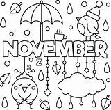November Colouring Coloring Pages Month Thriftymommastips Kids Cute Color Choose Board Year Sheets sketch template