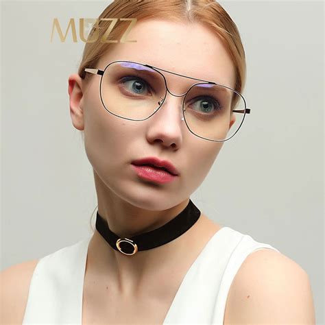 Muzz 2018 New Retro Circle Eye Glasses Frames Men Women Metal Optical