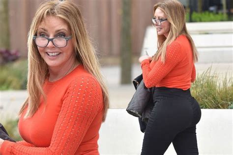 the surprising truth about carol vorderman s gravity defying backside