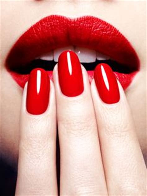 bloody hot red nails  women pretty designs