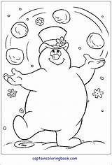 Coloring Frosty Plus Google Twitter Part sketch template
