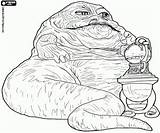 Wars Star Coloring Pages Jabba Printable Hutt Greedo Drawing Scarlett Emma sketch template