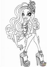 Lagoona Clawdeen Kolorowanka Supercoloring Ausmalbild sketch template