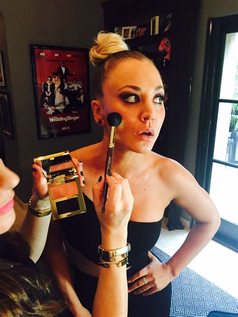 kaley cuoco makeup tips and secrets from her makeup artist jamie
