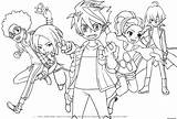 Bakugan Personnages Jecolorie sketch template
