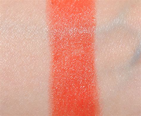 guerlain orange fizz kisskiss lip colour review photos swatches